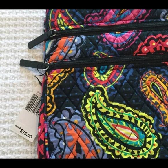 Vera Bradley Trio Zip Crossbody Hipster - Picture 2 of 5